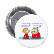 king believe democracy seen happen buttons