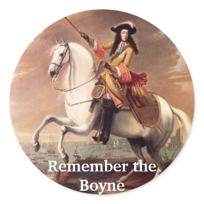King Billy, Remember the Boyne Sticker by megan2478