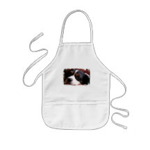King Charles Cavalier Spaniel Kid's Smock Aprons