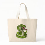 king cobra snake angry attacking bags