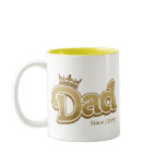 King Dad mugs