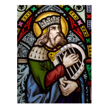 King David Postcard