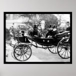 King Edward and President Loubet in Carriage 1903 posters