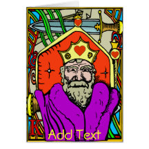 King Hearts Fig Street Studio Cards