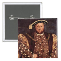 King Henry VIII Button
