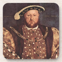 KIng Henry VIII Cork Coaster