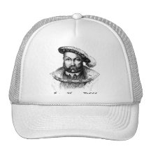 King Henry VIII Portrait Tshirts, Tote Bags Trucker Hat