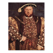 King Henry VIII Postcard