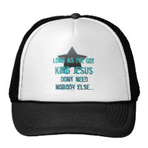 King Jesus Cap Trucker Hats