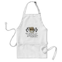 King John Quote Apron