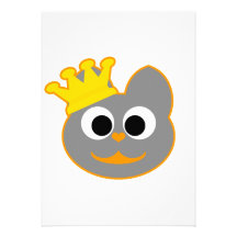 King Kat Orange - Grey Announcements