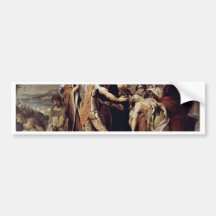 King Lear Mourns Cordelia  By Barry James Bumper Sticker