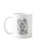 King Leo the Lion Wearing a Crown and Robes Coffee Mugs
