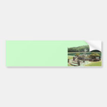 King Neptune of the Garden bumper stickers
