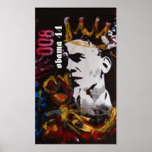 king obama poster
