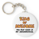 King of Awesome keychains