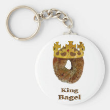 King of Bagels Key Chains