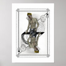 King of Brains Art Print