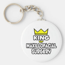 King of Maxillofacial Surgery Keychain