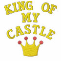 King Of My Castle Embroidered Shirt embroidered shirts