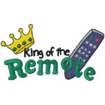 King of Remote embroidered shirts