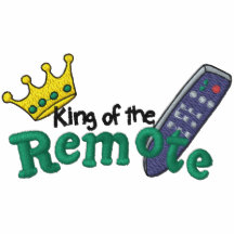 King of Remote Embroidered Sweatshirt