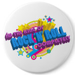 King Of Rock'n'Roll Button