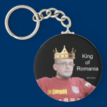King of Romania - keychain keychains