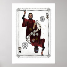 King of Scissors Art Print
