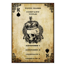 King of Spades - Business Card