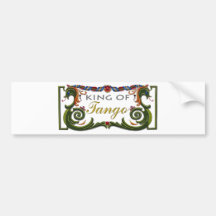 King of Tango exclusive design! Bumper Stickers