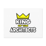 King of the Architects Post Card