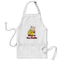 King of the Castle Tshirts and Gifts Aprons