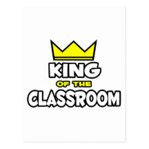 King of the Classroom Post Card