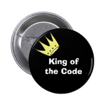King of the Code Pin