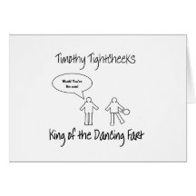 King of the Dancing Fart Greeting Cards