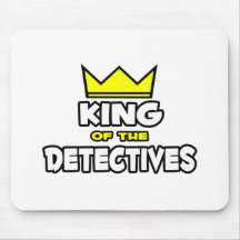 King of the Detectives Mouse Pads