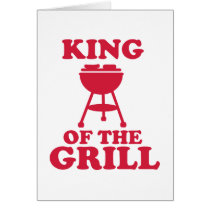 King of the grill - BBQ Card