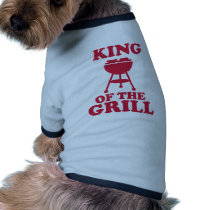 King of the grill - BBQ Pet T Shirt