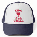 King of the grill - BBQ hats