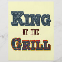 King of the Grill Flyer Template
