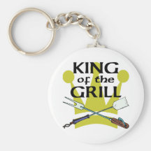King of the Grill Key Chain