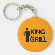 King of the Grill Keychain