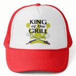 King of the Grill Trucker Hats