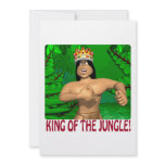 King Of The Jungle invitations