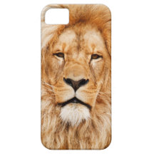 King of the Jungle Lion Face iPhone 5 Case