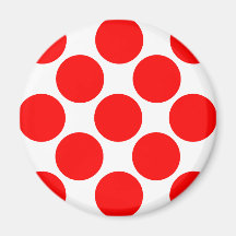 King of the Mountain dots Refrigerator Magnet