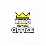 King of the Office Post Card