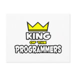 King of the Programmers postcards