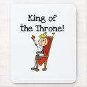 King of the Throne mousepads